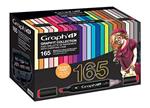 Graph 'It valigetta con Collection Set completo 165 Marker colori assortiti