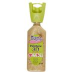 Bottigliette da 37 ml Diam's 3D - perla oro sabbia