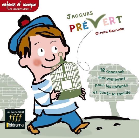 12 Chansons Pour Enfants - CD Audio di Jacques Prévert