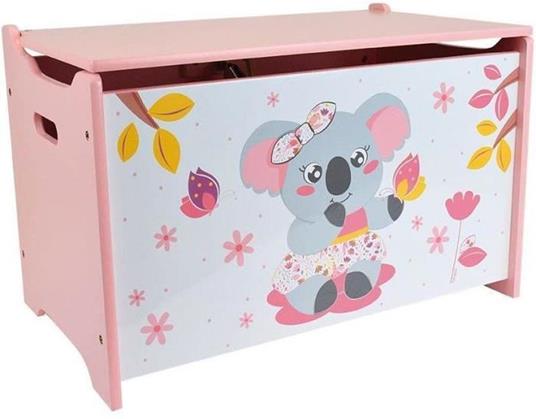 CALLY MIMI KOALA Scatola dei giocattoli in legno ± 40 x 58 x 36 cm per bambini - 2