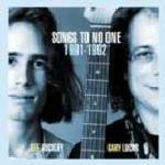 Songs to No One '91-'92 (4 Inediti) - CD Audio di Jeff Buckley,Gary Lucas