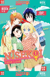 Film Nisekoi. False Love. Stagione 1. Parte 1 (2 DVD) Akiyuki Shinbo