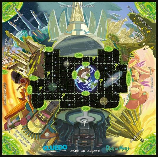 Winning Moves Cluedo Rick And Morty Adulti - 6