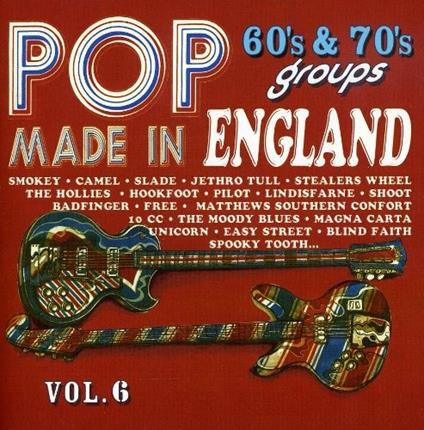 Pop 60's & 70's England - CD Audio