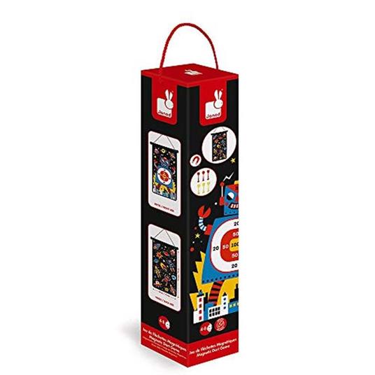 Janod Gioco delle Freccette Magnetico, Robot, J02073 - 2