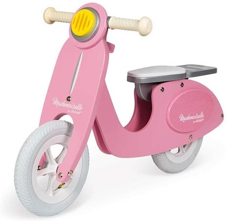 Janod J03239 - Scooter Mademoiselle Bicicletta Senza Pedali - 2