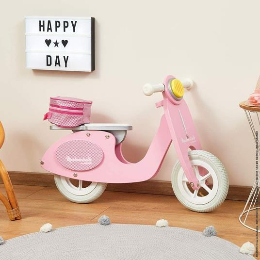 Janod J03239 - Scooter Mademoiselle Bicicletta Senza Pedali - 6