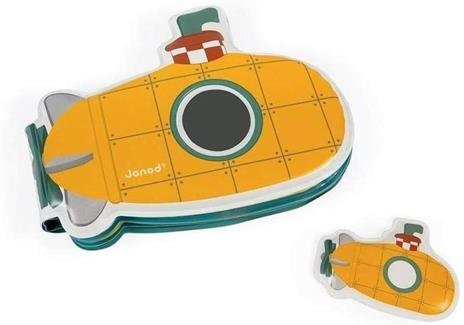 Janod, il Mio Libro da Bagno Subacqueo, Tema Oceano, Giocattolo Didattico della Prima Infanzia, A Partire da 1 Anno, J04716 - 3