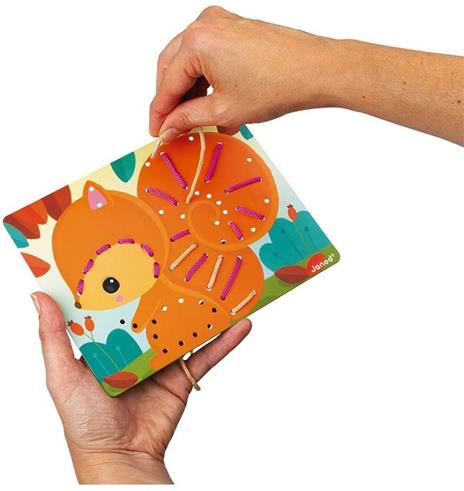 Janod J05313 - Carte Da Allacciare Degli Animali - 2