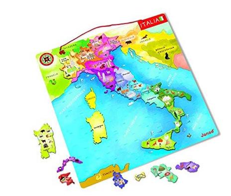 Puzzle Magnetico: Italia 20pz