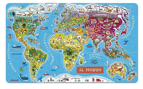 Il Mondo. Puzzle magnetico - 12