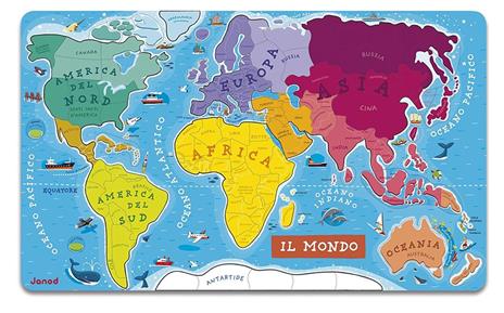 Il Mondo. Puzzle magnetico - 13