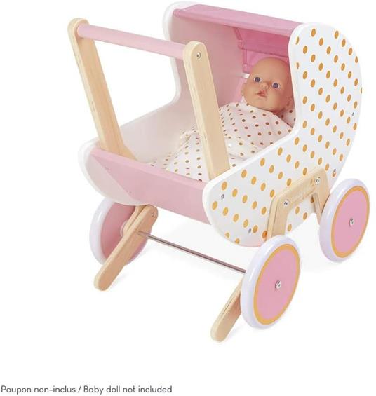 Janod J05886 - Carrozzina Candy Chic - 4