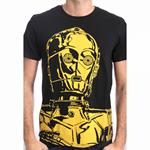 T-Shirt uomo Star Wars. Big C3PO