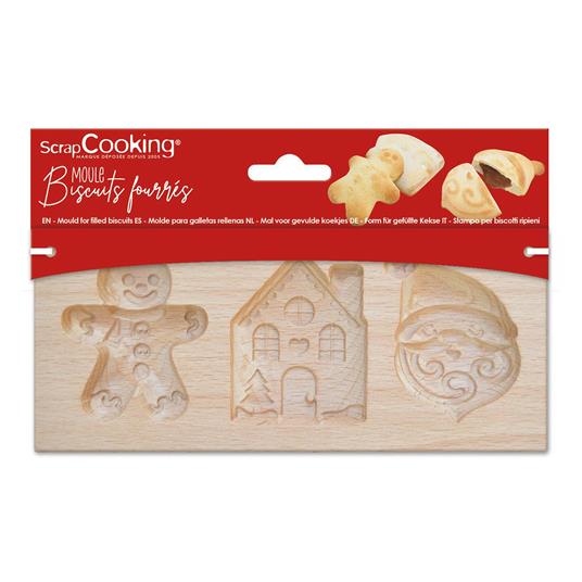 Kit di 3 stampi per biscotti - Natale - ScrapCooking - Idee regalo