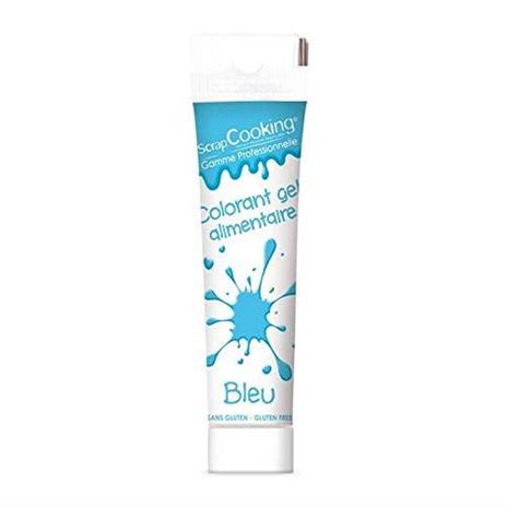 Colorante alimentare blu gel 20 g