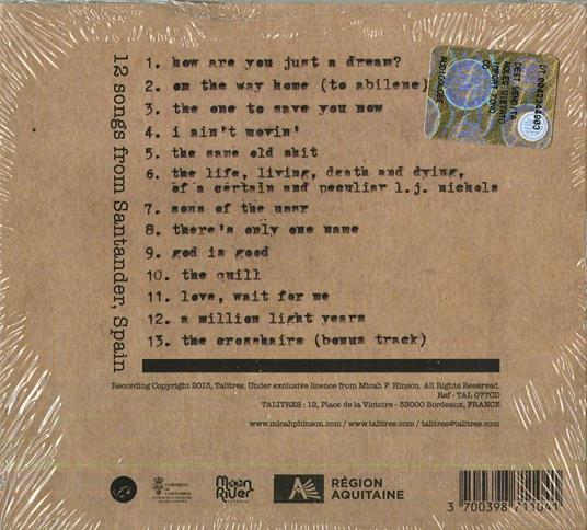 Micah P. Hinson and the Nothing - CD Audio di Micah P. Hinson - 2