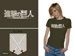 T-SHIRT AOT CADET SLIM FIT GIRL TAGLIA S T-SHIRT UNEKORN