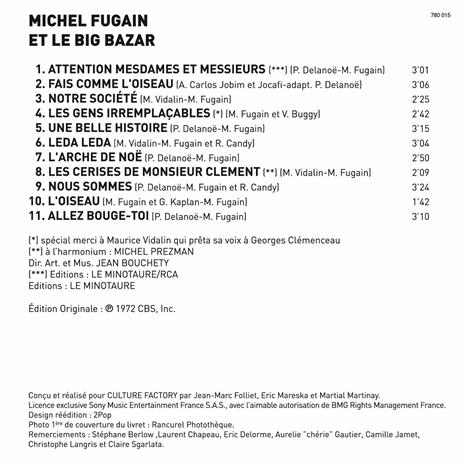 Et Le Big Bazar (Special Edition) - CD Audio di Michel Fugain - 2