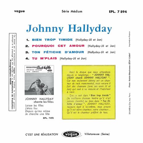 Johnny Hallyday Chante Johnny Hallyday - CD Audio di Johnny Hallyday - 2