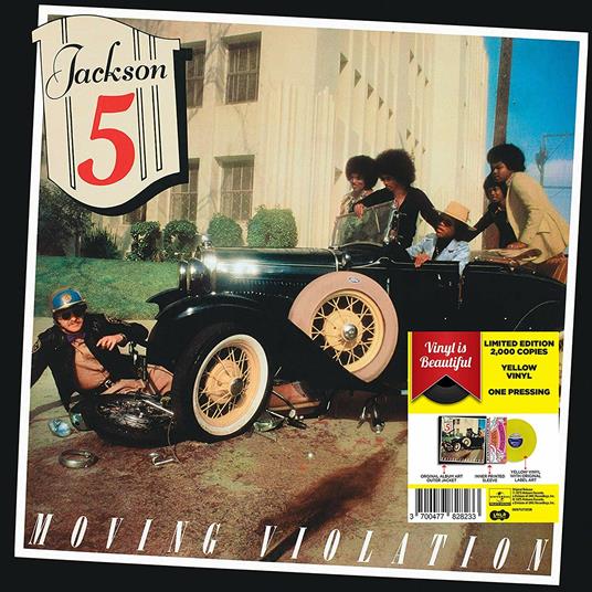 Moving Violation (Yellow Coloured Vinyl) - Vinile LP di Jackson 5