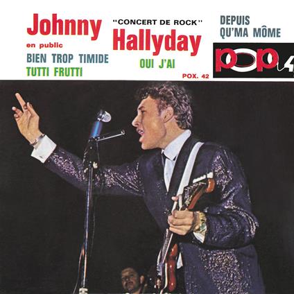 Concert De Rock (White Vinyl) - Vinile LP di Johnny Hallyday