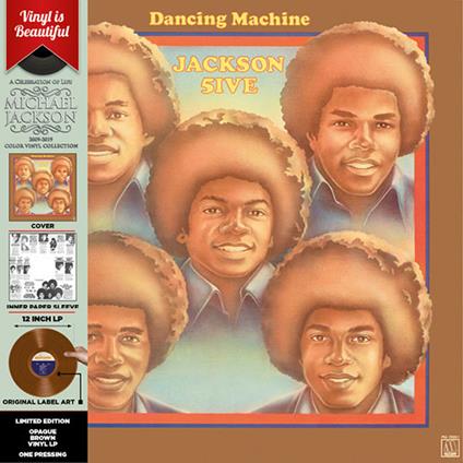 Dancing Machine (Brown Coloured Vinyl) - Vinile LP di Jackson 5
