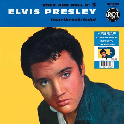 Rock And Roll No. 3 (Blue Vinyl) (7") - Vinile 7'' di Elvis Presley