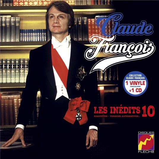 Les Inedits 10 (10" Vinyl + Cd) - Vinile LP di Claude François