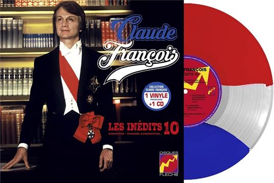 Les Inedits 10 (10" Vinyl + Cd) - Vinile LP di Claude François - 2