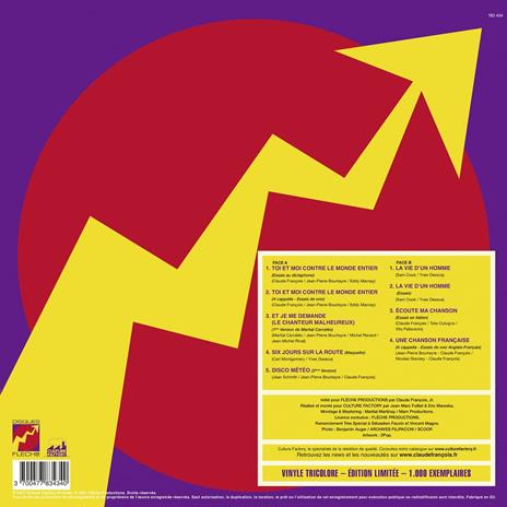 Les Inedits 10 (10" Vinyl + Cd) - Vinile LP di Claude François - 3