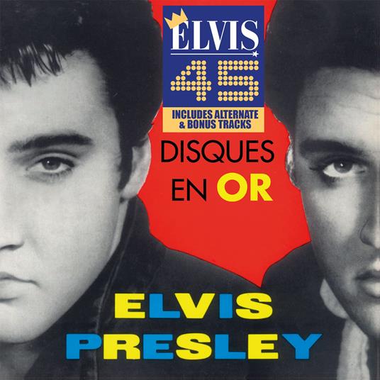 Les Disques En Or D'Elvis (CD Vinyl Replica Cd Inkl. Bonus-Tracks) - CD Audio di Elvis Presley