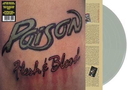 Flesh & Blood (Vinyl Translucent Sea Glass) - Vinile LP di Poison