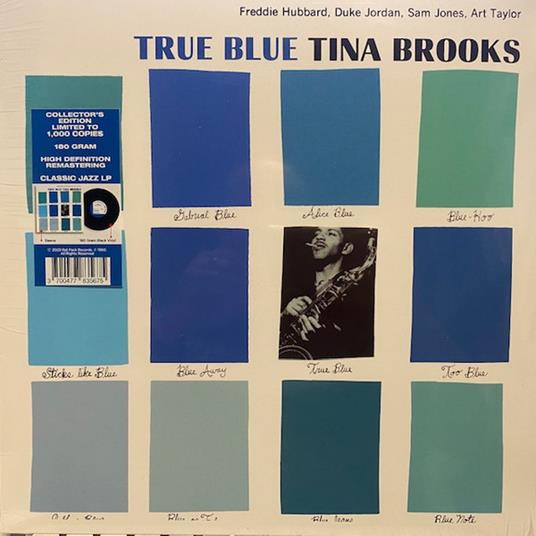 True Blue (180 gr.) - Vinile LP di Tina Brooks