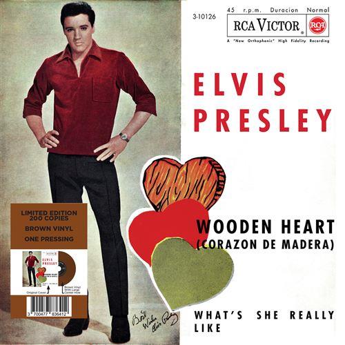 Ep Tranger N 10 - Wooden Heart (Spain) (Brown Vinyl) - Vinile 7'' di Elvis Presley