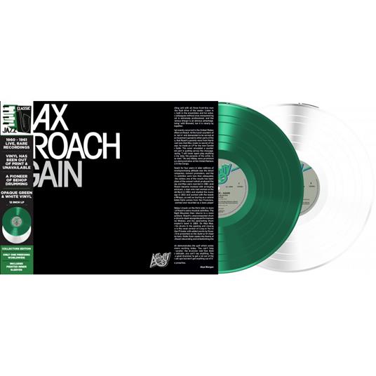 Again (Limited green & white double vinyl) - Vinile LP di Max Roach