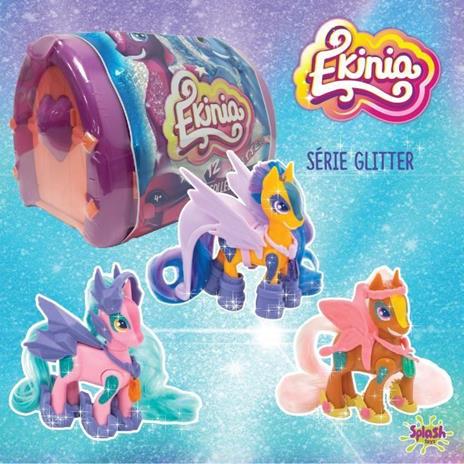 Giocattoli Splash Ekinia 1 scatola e un cavallo glitterato modello casuale - 2