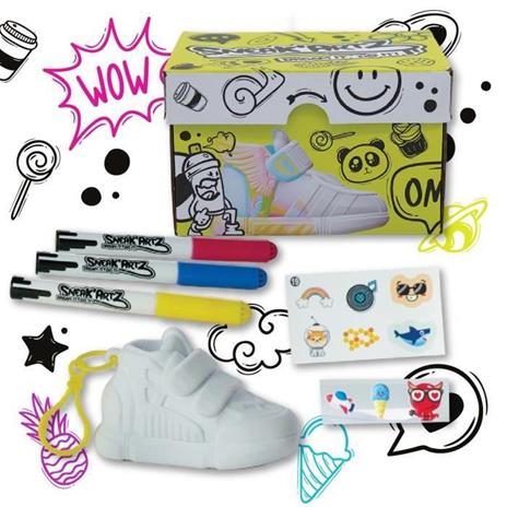 Sneak'Artz Shoebox 1 cestino da personalizzare + accessori modello random - 2