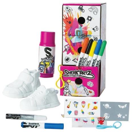 Sneak'Artz Shoebox 2 sneakers da personalizzare + accessori modello random - 2