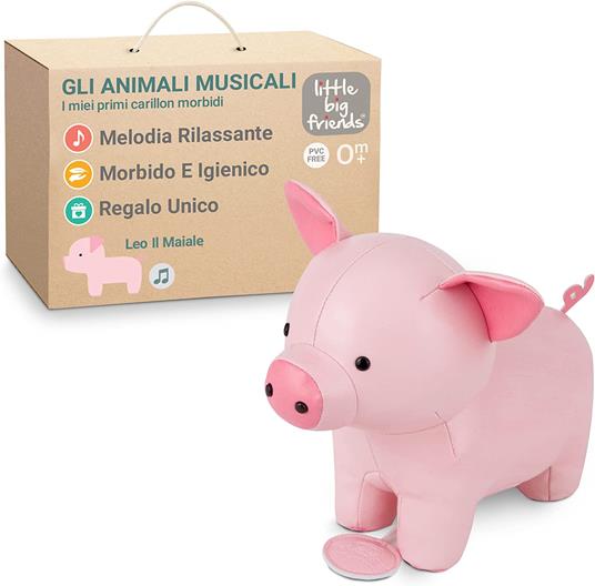 Btl Diffusion Maialino, peluche musicale