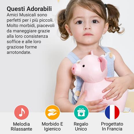Btl Diffusion Maialino, peluche musicale - 2