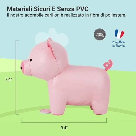 Btl Diffusion Maialino, peluche musicale - 3