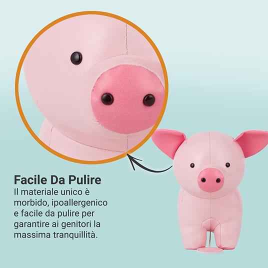 Btl Diffusion Maialino, peluche musicale - 4