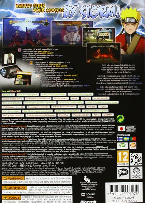 Naruto Shippuden Ult Ninja Storm 2 Coll - X360 - 4