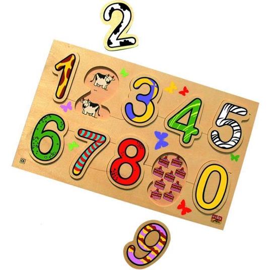 BSM Set da incasso Numeri e quantità di puzzle - Misto - Fornito singolarmente