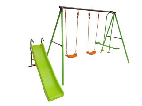 Altalena acciaio "Enzo" quattro - 1.96 m - 3
