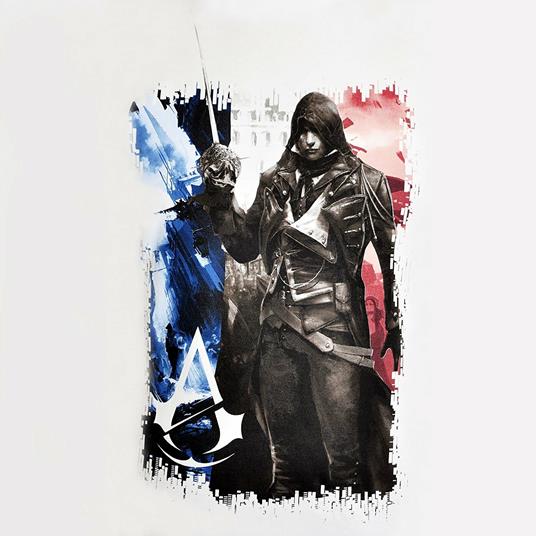 T-Shirt Basic Assassin's Creed. AC5 Flag - 4
