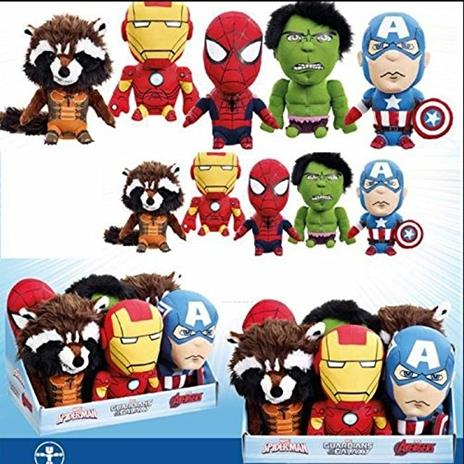 Peluche Parlante Marvel 24cm Assort.