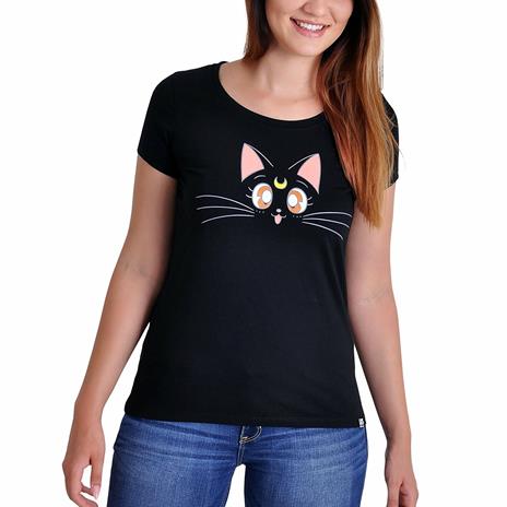 T-Shirt Basic Sailor Moon. Luna - 3