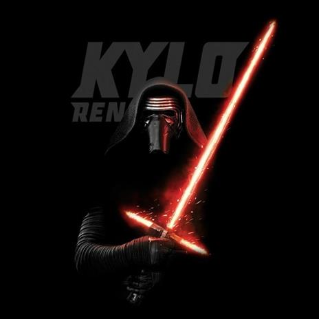 Star Wars. T-shirt Kylo Ren Man Ss Black. Basic Medium - 4